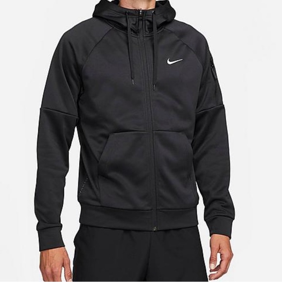 Nike Therma Fit Black Zip up - Picture 1 of 3